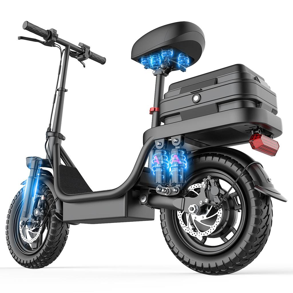 Toofly GQ8 Multi Terrain Folding Electric Scooter 48V15AH Battery 250W Motor 14 Inch Road Tire City Outdoor E-Scooter