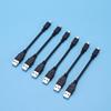 Black Shapeable USB Charging & Data Cable for Mobile Phones and Notebooks