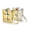 1Pc Mini Bible Keychain English Holy Bible Religious Christian Jesus Cover