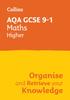 Книга AQA GCSE 9-1 Maths Higher Organise and Retrieve Your Knowledge