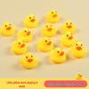 Squeeze & Squeak Vinyl Bath Duck: Interactive Yellow Toy for Boys & Girls