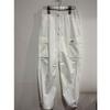W lightWeight Woven Wide Cargo Pants nbntf2W422 White