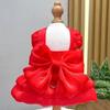 Bow Pet Dog Clothes Lovely Pet Bowknot Skirt Gift Pet Princess Skirt  Pet Party Supplies