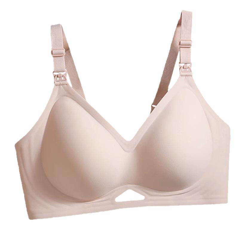 Pregnant women's full-stage breastfeeding underwear anti-sagging gathering postpartum breastfeeding thin comfortable collection