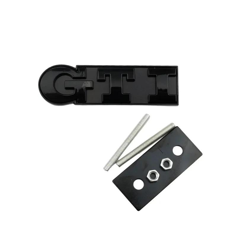AABIQ1 Metal Car GTI Logo Front Grille Emblem Badge Stickers for Volkswagen Golf 4 5 6 7 8 Passat Jetta Polo Touareg GTD GLI Touran