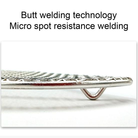 Надежная антикоррозийная сетка для барбекю из нержавеющей стали, эргономичная пищевая сетка для гриля для подарков