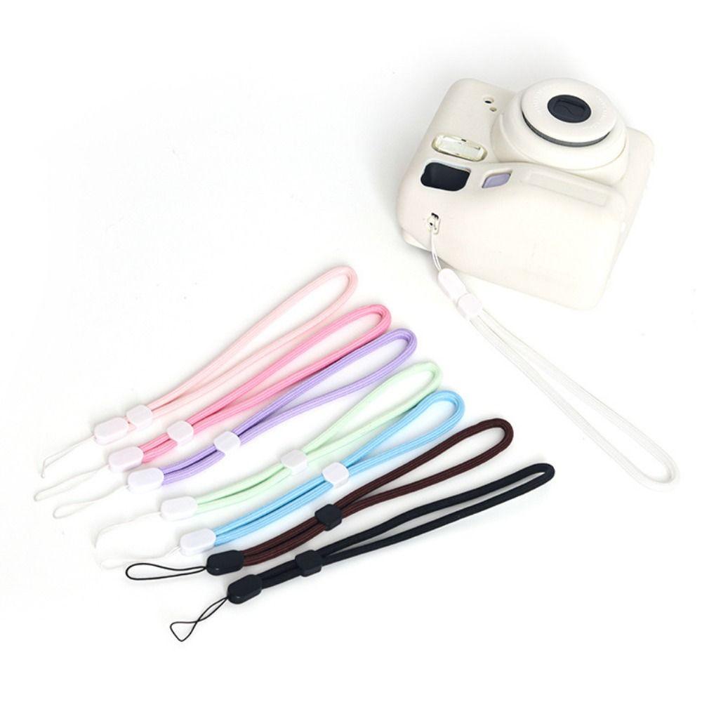 Adjustable Camera Rope Multicolor Phone Lanyard Portable Camera Wrist Strap