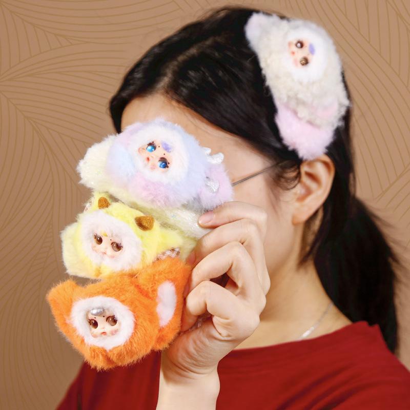 Mm Milk Candy Cute Baby Hair Clip Blind Box Cute Animal Style Fashion Single Item Hair Accessories Mysterious Box Surprise Gifts