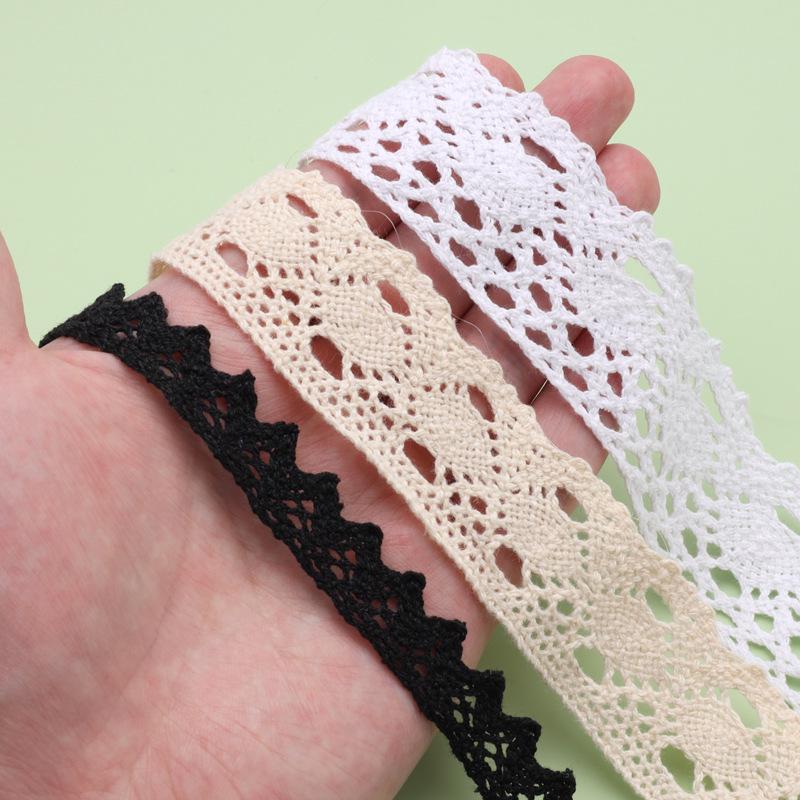 Ажурная хлопковая кружевная ткань ручной работы для скатертей и штор своими руками