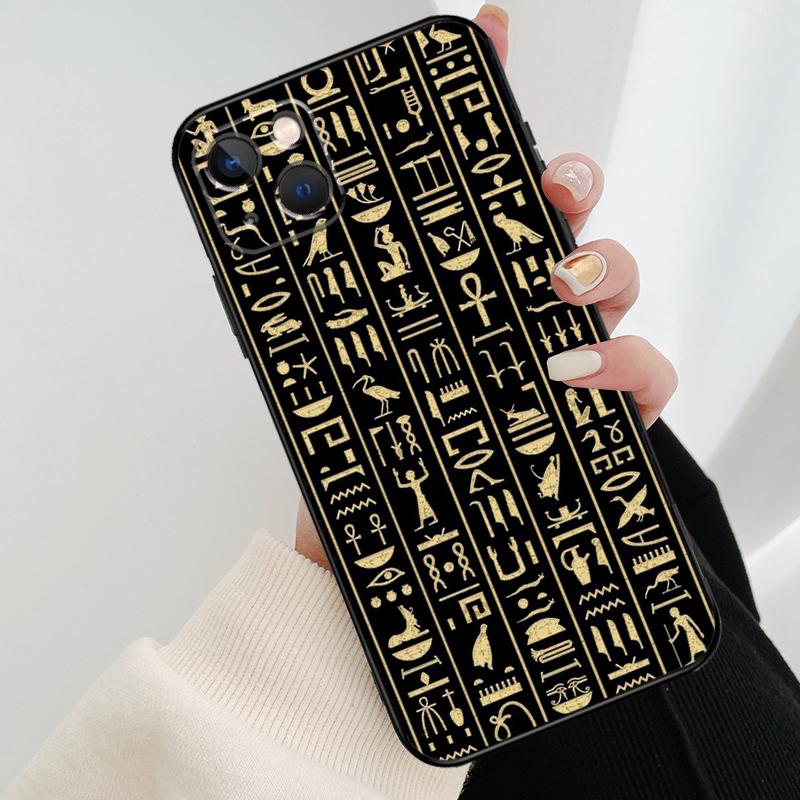Чехол для телефона с муралом Фараона Египта Для iPhone 17 Pro Max 15 14 13 11 12 16 Pro Max mini 15 16 Plus 16e 17 Air Cover