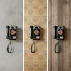 Vintage Telephone Decor Nostalgic Retro Wall Phone Accessory Classic