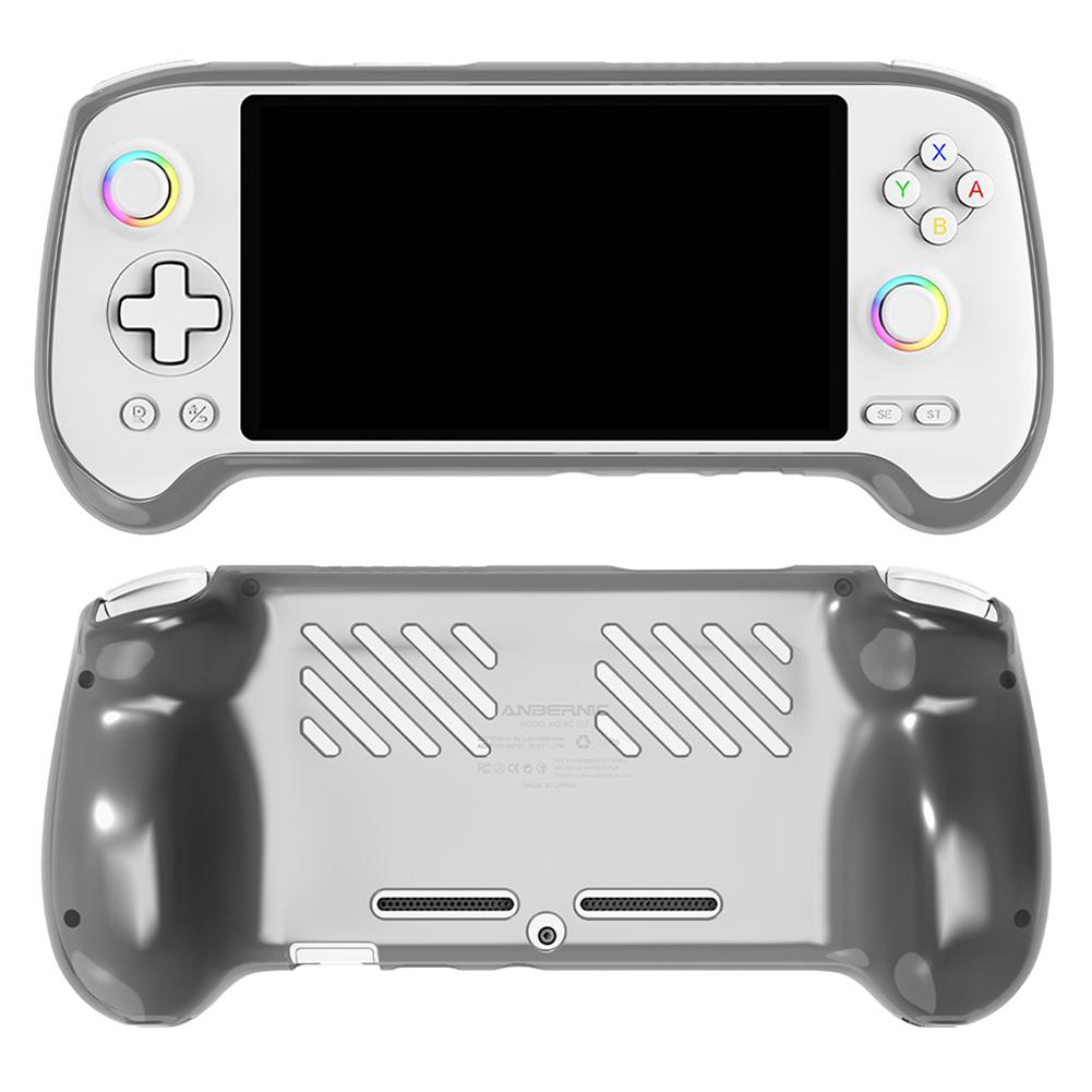 TPU Cooling Transparent Case Anti-Scratch Protective Cover Shockproof Protective Sleeve for Anbernic RG557 Machine