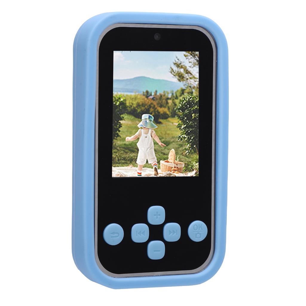 1080P HD Camera for Toddler 2.4 Inch Screen Autofocus Cute Cartoon MP3 Video Selfie Camera for Xmas Birthday Gifts