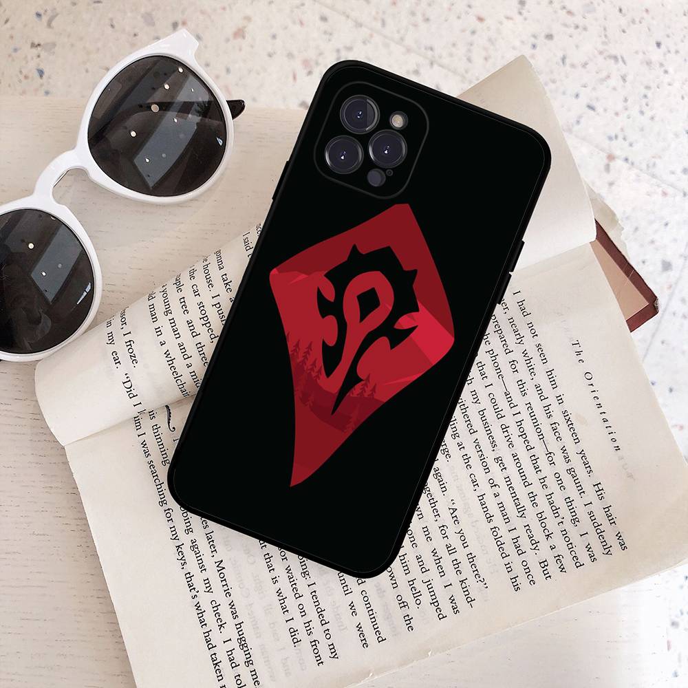 Чехол для телефона World of Warcraft Для IPhone 14 Plus 13 Mini 11 16 15 17 Pro Max Защитный Ударопрочный