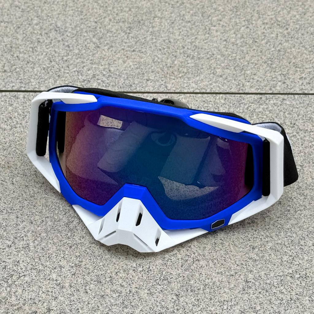 Protective Windshield Motorcycle Goggles Men's Riding UV400 Windproof And Sand Resistant Detachable Off-road Helmet Goggles