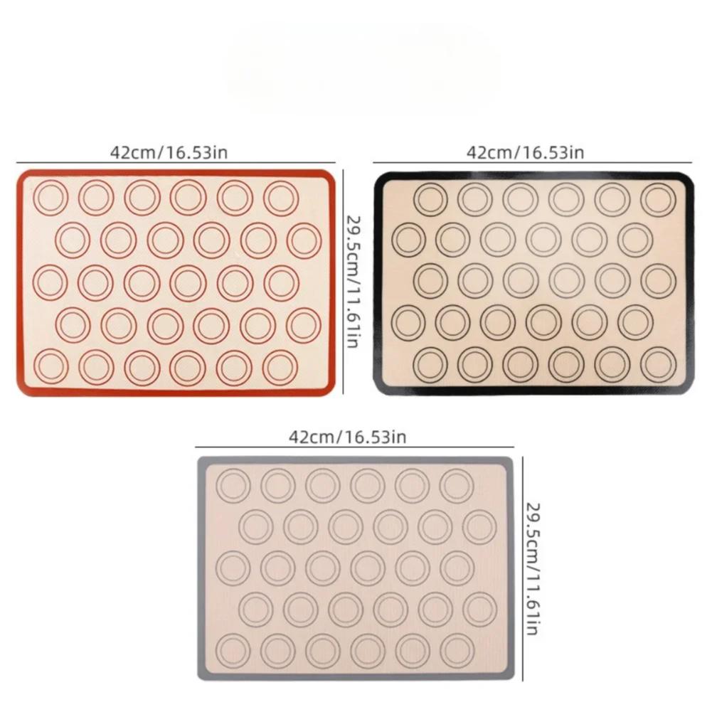 2026 1Pcs HOT SALE NEW Silicone Macaron Baking Mat - for Bake Pans - Macaroon/Pastry/Cookie Making - Professional Grade Nonstick