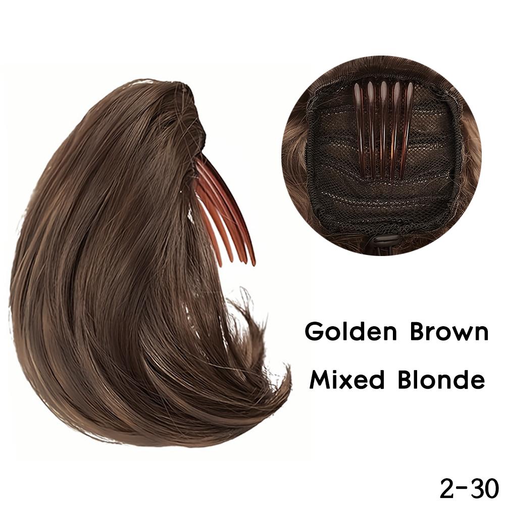 XINRAN Волосы в виде булочки, синтетический короткий хвост, булочка, наращивание волос, булочка на шнурке, парик для женщин, одежда для косплея