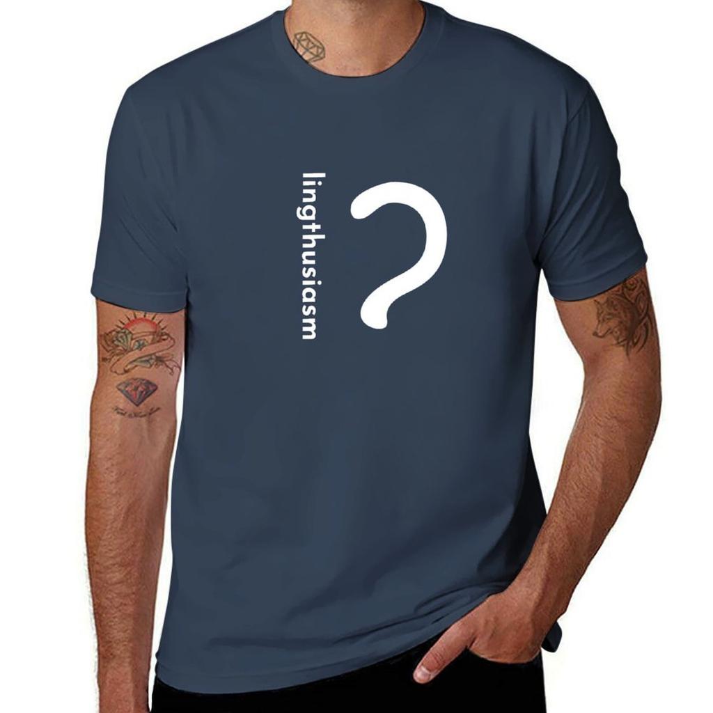 Lingthusiasm Logo Tshirt Large Size Short Sleeve Tshirt