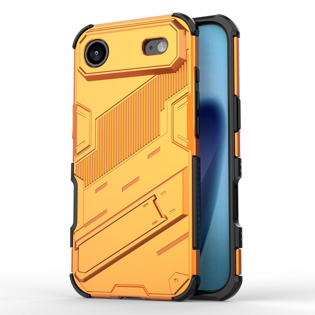 For iPhone Air Case PC + TPU Shockproof Phone Cover with Kickstand