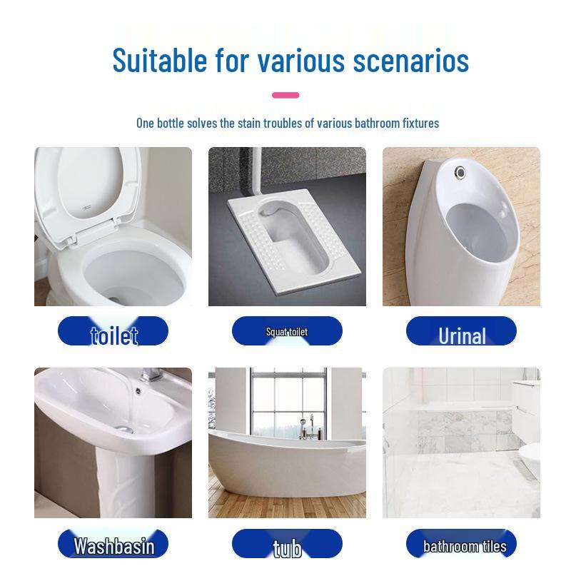 High Concentration Oxalic Acid Toilet Bowl and Stain Remover - Bathroom Cleaning Agent