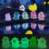 Glow-in-the-dark Ghost Angel Figurine Decorative Accessories Micro-landscape Halloween Small Ornaments