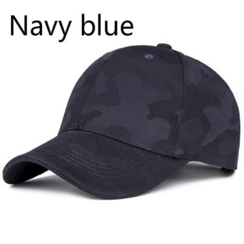 Summer Unisex Casual Baseball Cap Camouflage Outdoor Leisure Wild Rebound Cap Cotton Golf Cap