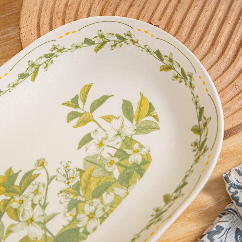 Zhishi Lily of the Valley Ceramic Tableware Set
