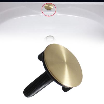 Крышка для отверстия в раковине 45 мм Нержавеющая сталь Золотая Крышка для отверстия под смеситель раковины Кухонная раковина Крышка для отверстия под кран Крышка для отверстия в раковине Крышка для отверстия под кран