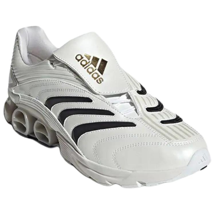 adidas Кроссовки Predator Megaride White Black Unisex Cloud-White Core-Black Gold-Metallic JP7121