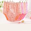 5PCS High Waist Elderly Plus Size Briefs Breathable Women Underwear Flower Cotton Panties  Gifts