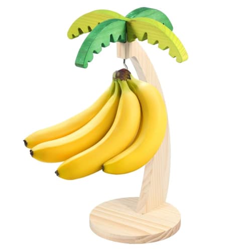 Ofegtom Banana Holder Stand, Durable Stainless Steel Hooked Banana Holder, Banana Hanger Stand, Creative Shaped Banana Holder