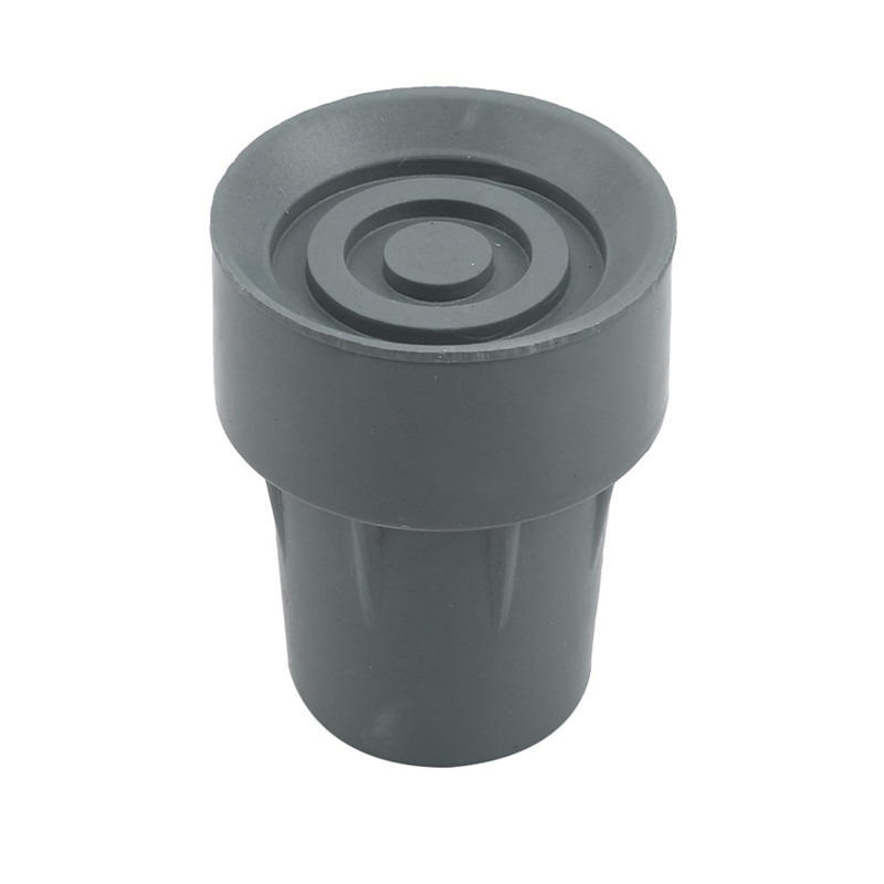 19mm Rubber Pole Cap Walking Stick Crutch Cane Bottom Pads CoverElderly Cane Anti Slip Foot Pad Trekking Pole Cane Accessories