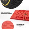 Car Recovery Traction Board Foldable Off-Road Vehicle Escape Track Mat Anti-Slip Tire Ladder for
