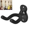 Black Metal Guitar Wall Mount Wall Hanger Hook for Acoustic Electric Bass Guitar Ukulele Banjo Mandolin 