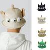 Lightweight Big Ear Fisherman Hat Sunscreen Cartoon  Sun Hat Three Eyes Bucket Hats  Fishing Caps