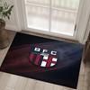Bologna FC Design Crystal Velvet Carpet Cozy Non?Slip Printed Rug For Bedroom Living Room Entrance