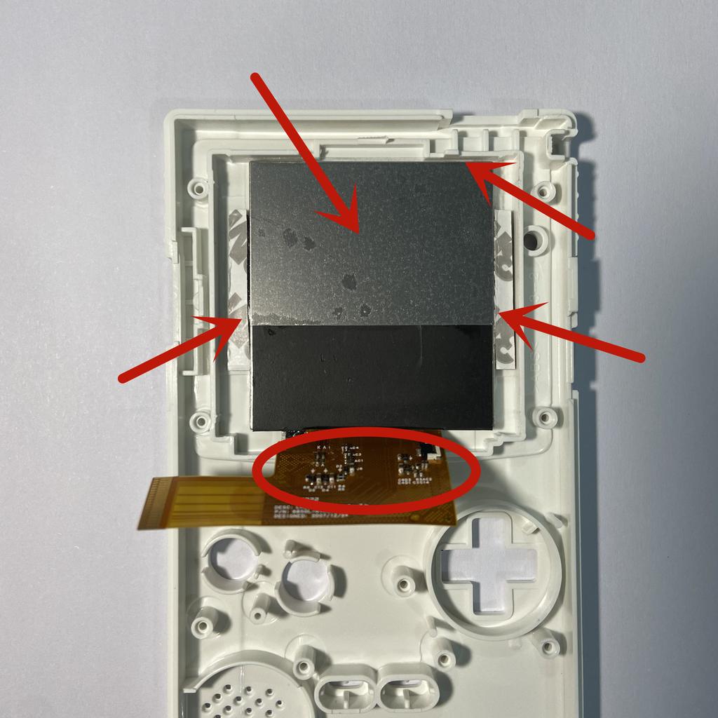 2.2inch Full New GBC LCD Screen Kits for Gameboy Color IPS High Brightness LCD Screen Gaming Screen no need cut and welding