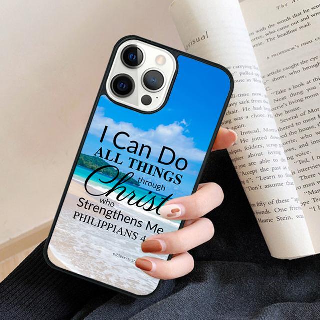 Библия Филиппийцам Иисус Христос Чехол для телефона Для iPhone 17 Air 16 15 14 plus 12 13 pro max coque Fundas