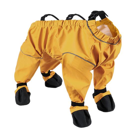 Dog Shoes Leggings Dirty-Proof Suspender Boot Waterproof Dog Pant Anti-Slip Pet Paws Protector for Outdoor