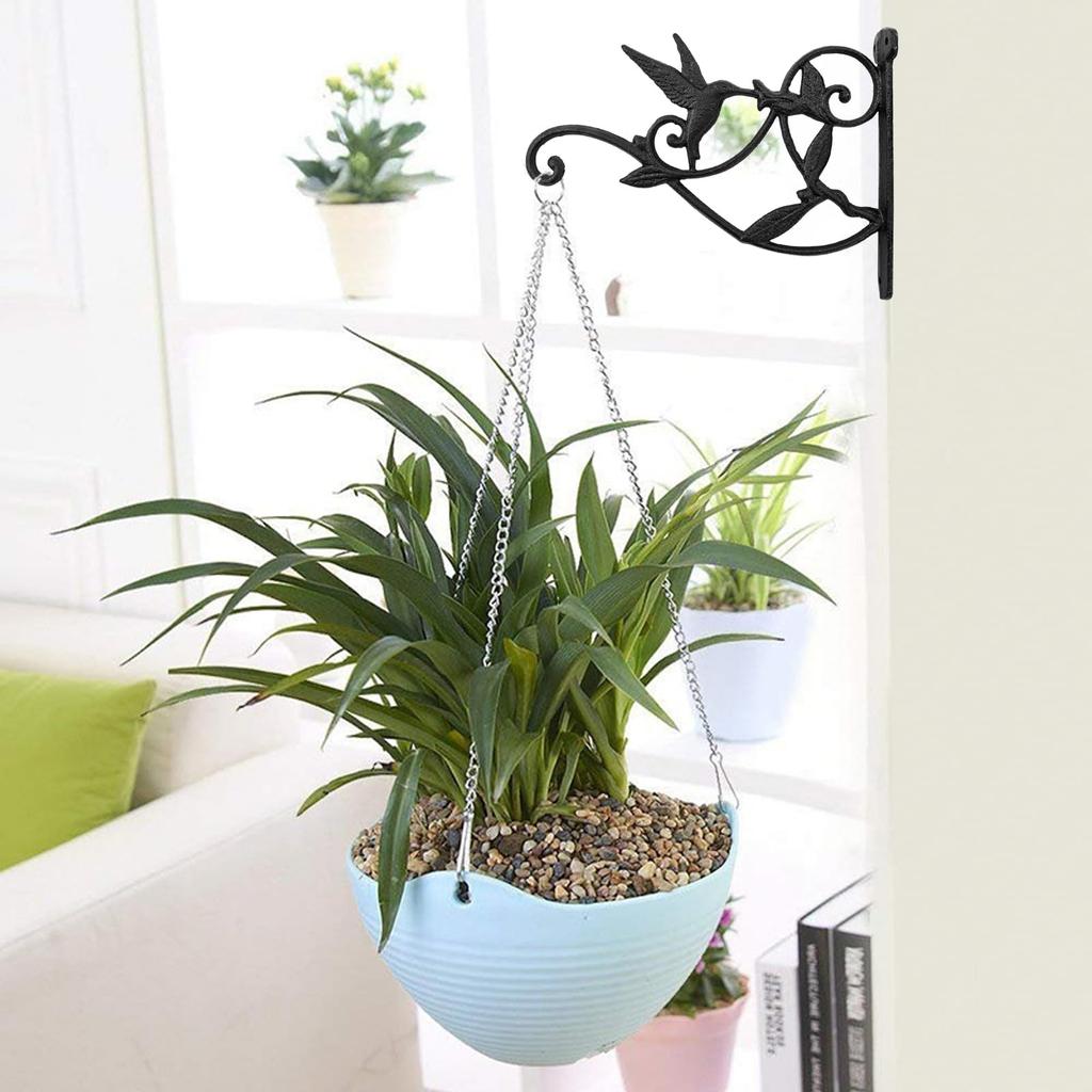 MrMrKura Растительная Подставка Железная Подставка Подвесная Птица Чугунное Кашпо Горшечное Растение Сад Стильная Подвесная Для Подвешивания Настенное Использование Вешалка, Крючок, Дизайн,