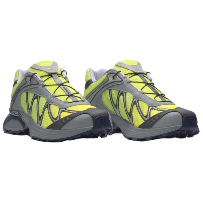 SALOMON XT WHISPER Дышащая поддержка Повседневные кроссовки для бега Унисекс Желто-серые кроссовки 478786
