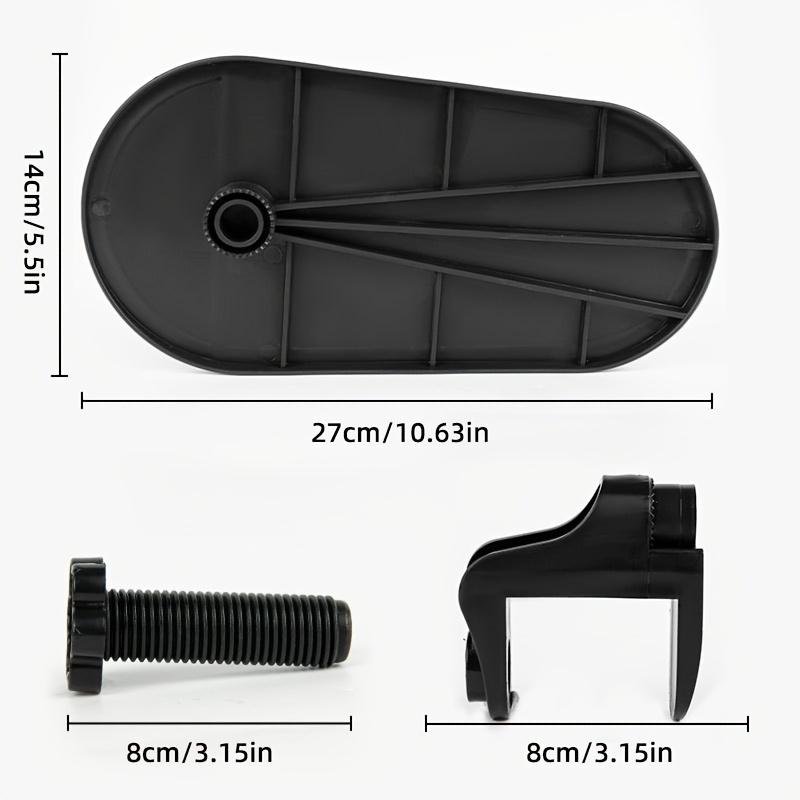 Эргономичный удлинитель подлокотника офисного стола — регулируемый и вращающийся на 180°, крепление без сверления, опора для руки для игр и комфорта в офисе, 1 шт.