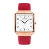 Jyullieoseu Ja-1408 Унисекс Квадратные Уретановые Часы