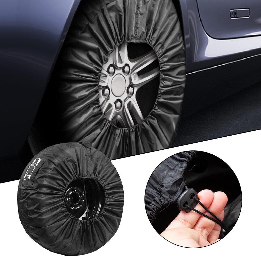 19-23inch 13-18 Inch Tire Cover Case Car Spare Tire Cover Storage Bags For Cars Wheel Accessories Portable Wheel Bags