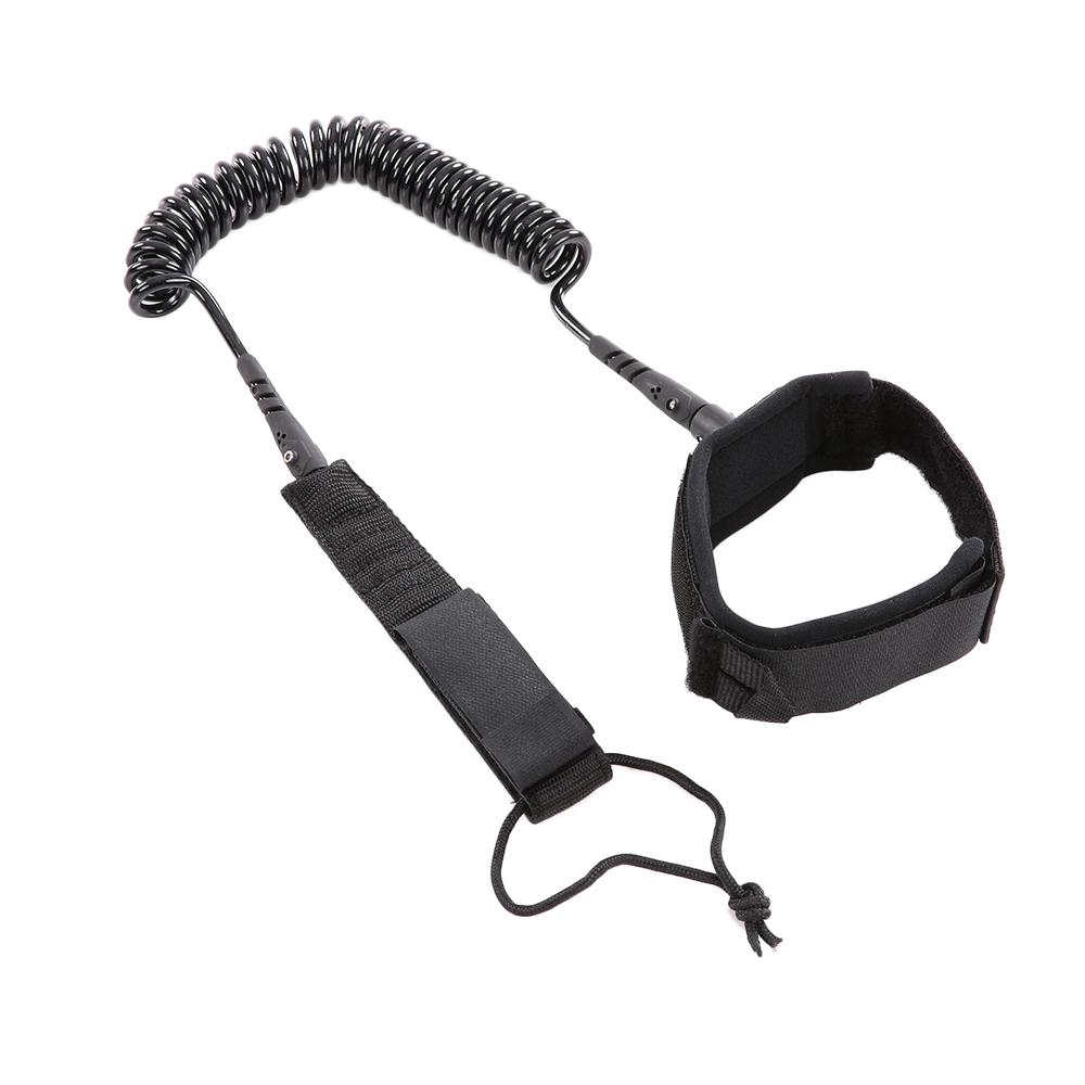 7MM 10feet Surfboard Spring Leash TPU Paddle Board Surf Leash Foot Rope Safe Strap