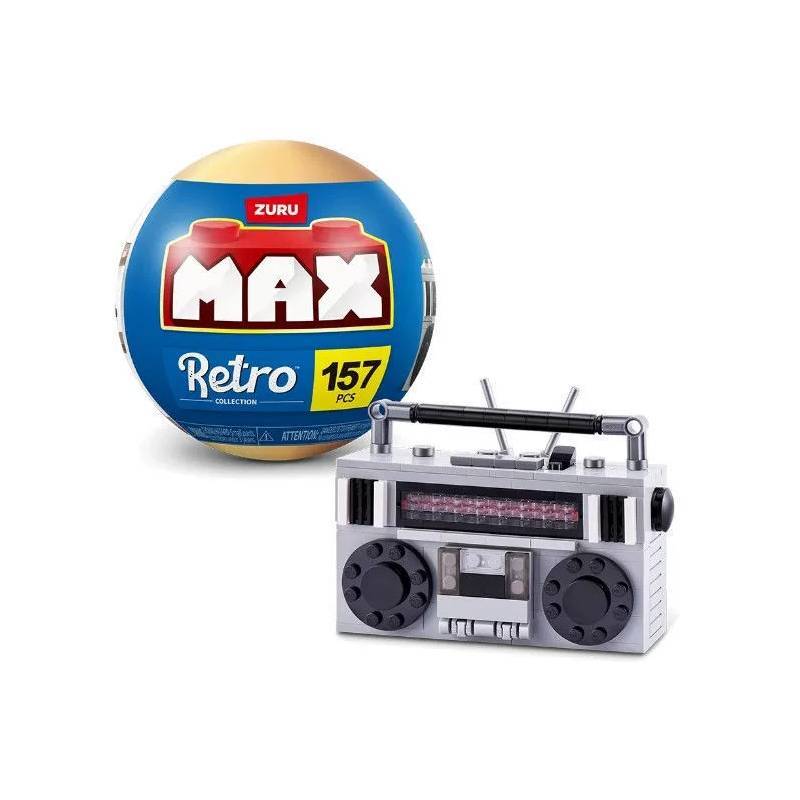 Набор строительных шариков-пазлов серии Max Retro со случайным коллекционным сюрпризом для детей и коллекционеров