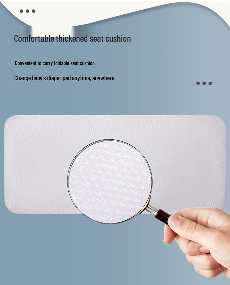 Многофункциональная сумка для мамы со складной детской кроваткой, большой вместимости, с отделением для влажного и сухого, держателем для бутылочек для кормления и для путешествий.