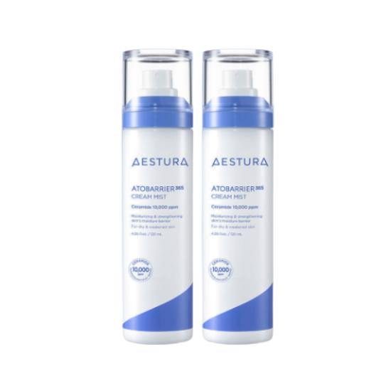 AESTURA ATOBARRIER365 Cream Mist Hydrating Moisturizing Skin Barrier Care 120ml x 2