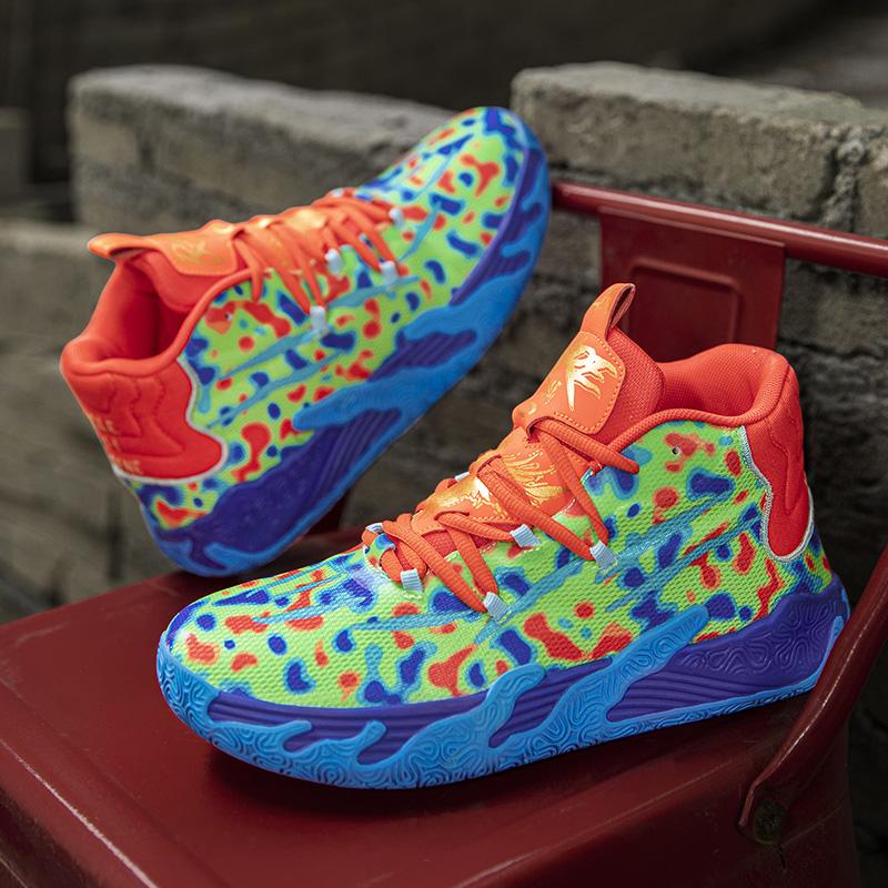 Модные баскетбольные кроссовки для мужчин, дышащие, удобные, тренировочные, спортивные, баскетбольные кроссовки, женская обувь