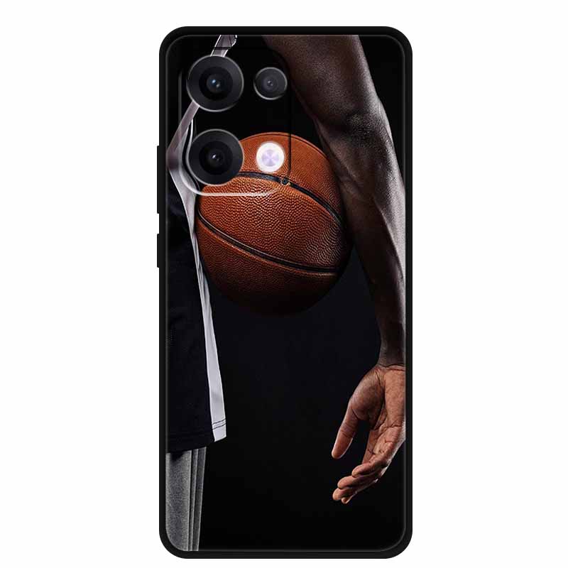 Чехол из ТПУ для телефона OPPO Reno 13 5G Чехол для телефона Coque Ударопрочный Черный Силиконовый Мягкая Задняя Крышка Для OPPO Reno 13 Reno13 Pro Чехол Funda